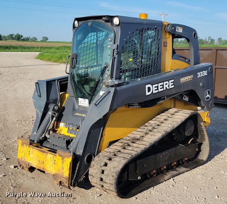 image for item DG0612 2015 John Deere 333E tracked skid steer loader