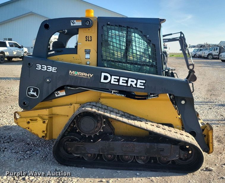image for item DG0612 2015 John Deere 333E tracked skid steer loader