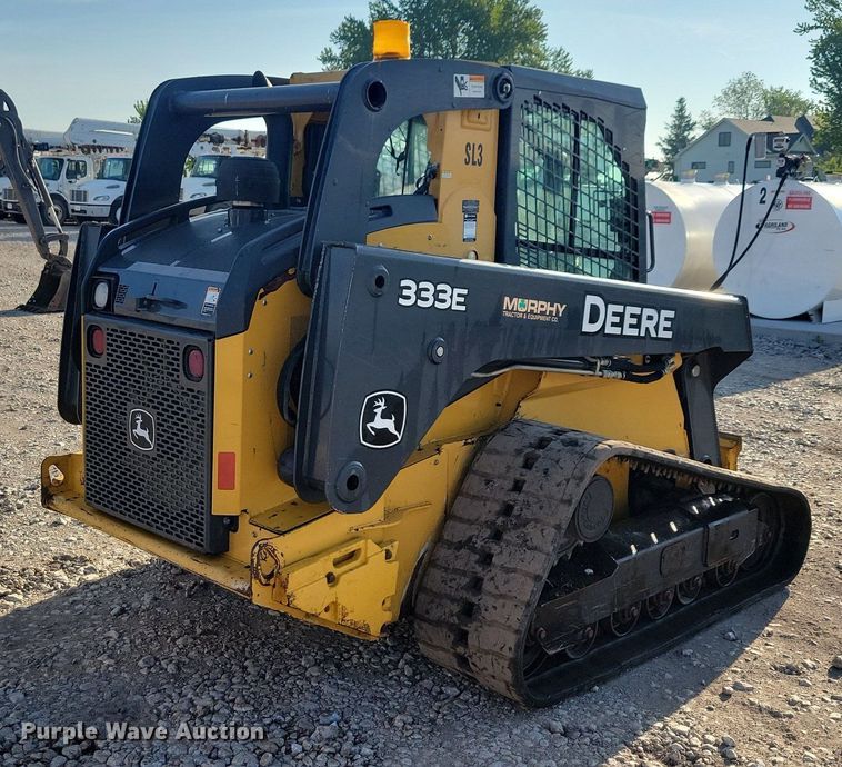 image for item DG0612 2015 John Deere 333E tracked skid steer loader
