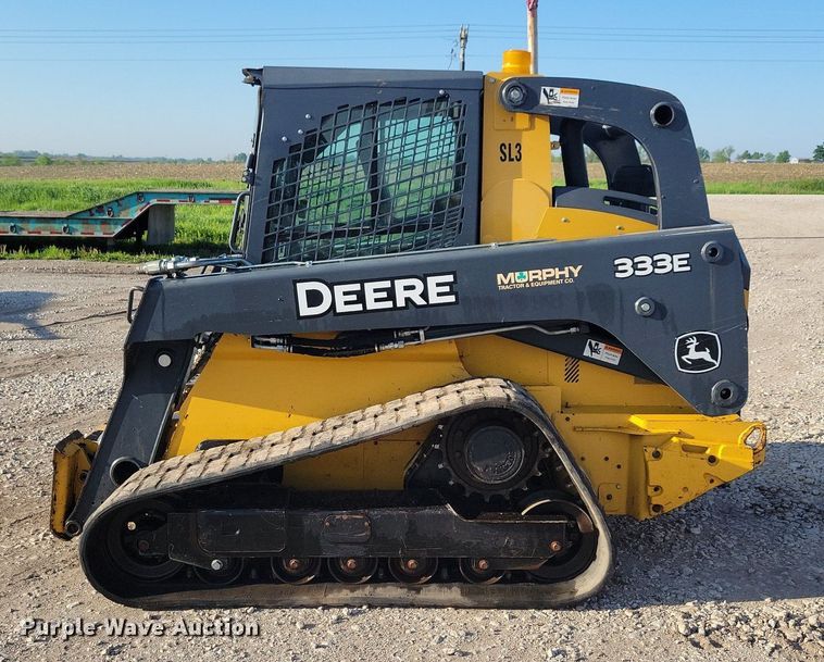 image for item DG0612 2015 John Deere 333E tracked skid steer loader