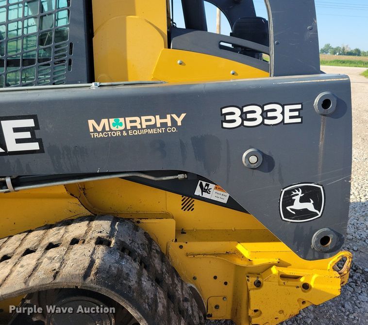 image for item DG0612 2015 John Deere 333E tracked skid steer loader