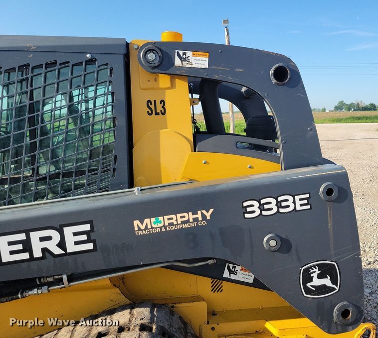 image for item DG0612 2015 John Deere 333E tracked skid steer loader
