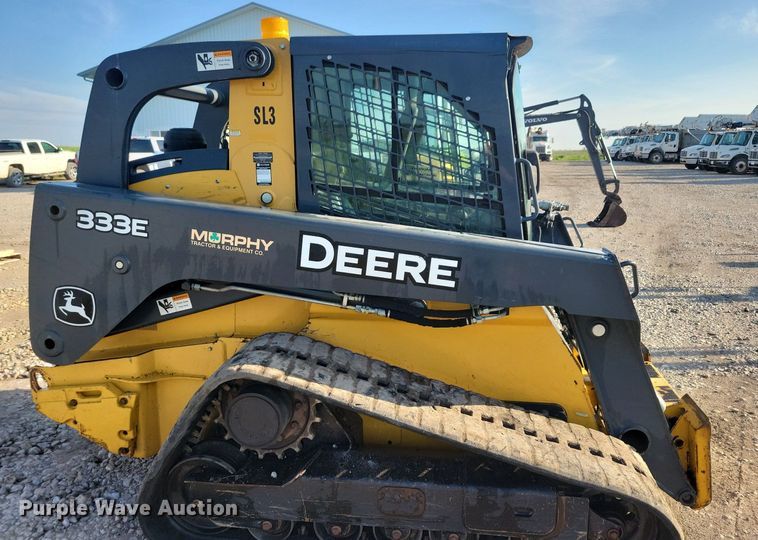 image for item DG0612 2015 John Deere 333E tracked skid steer loader