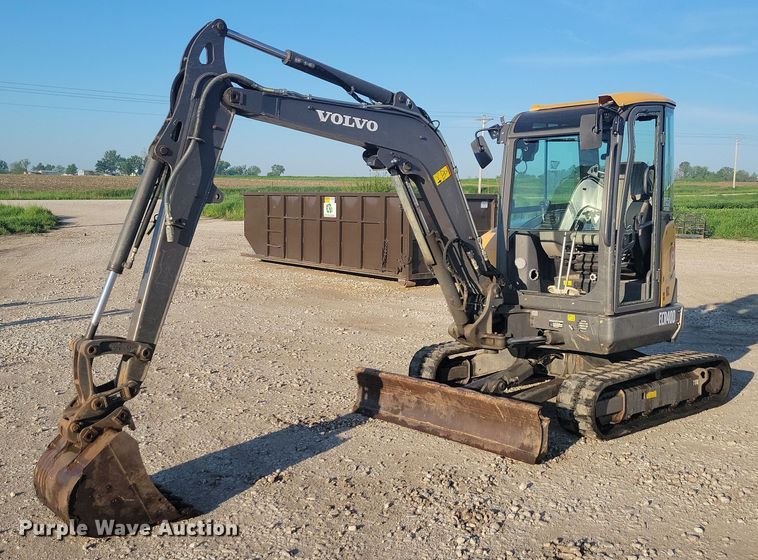 image for item DG0613 2018 Volvo ECR40D mini excavator