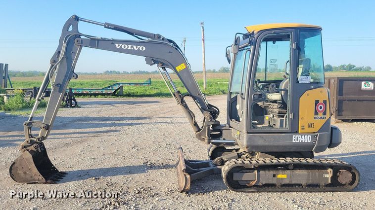 image for item DG0613 2018 Volvo ECR40D mini excavator