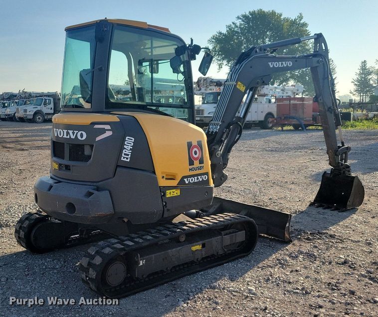 image for item DG0613 2018 Volvo ECR40D mini excavator