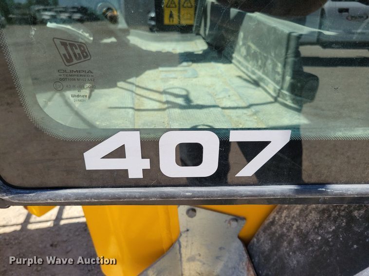 image for item DG0616 2022 JCB 407 wheel loader