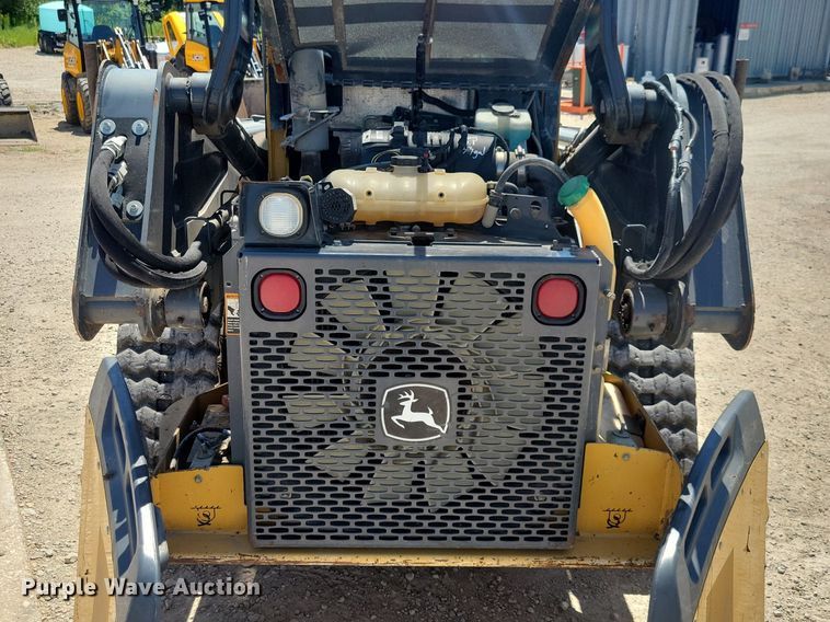 image for item DG0618 2018 John Deere 323E tracked skid steer loader