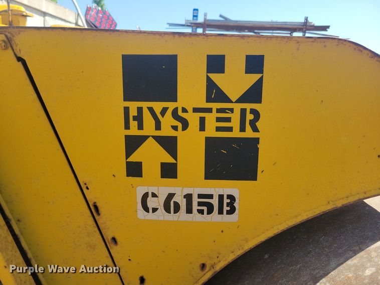 image for item DG0625 1980 Hyster C615B single drum roller