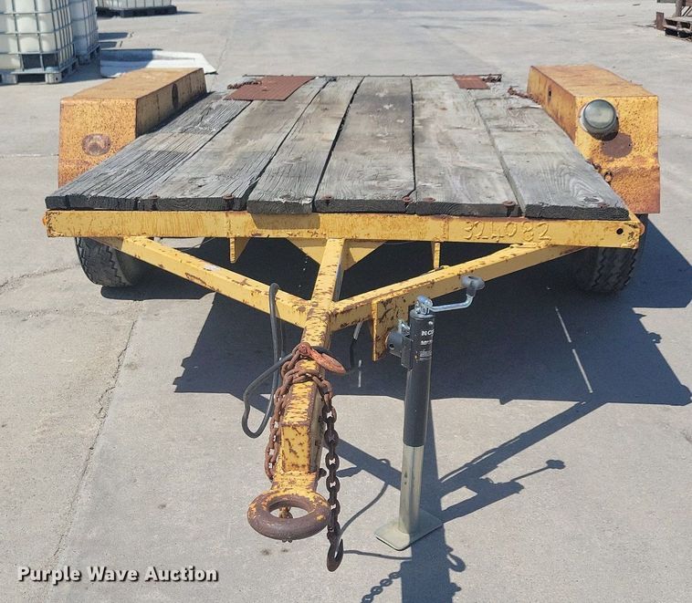 image for item DG0627 1976 Shop built equipment trailer