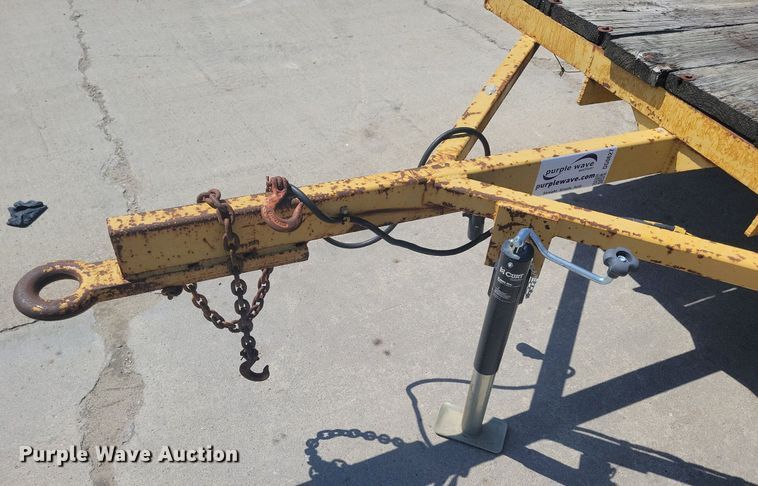 image for item DG0627 1976 Shop built equipment trailer