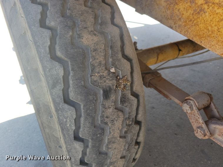 image for item DG0627 1976 Shop built equipment trailer