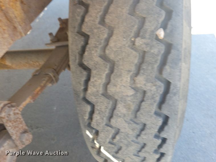 image for item DG0627 1976 Shop built equipment trailer