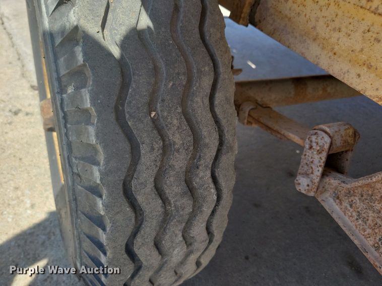 image for item DG0627 1976 Shop built equipment trailer