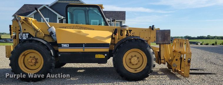 image for item DG0633 1997 Caterpillar TH63 telehandler