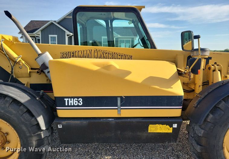 image for item DG0633 1997 Caterpillar TH63 telehandler