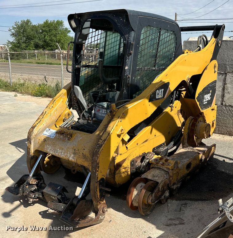 image for item DK6597 2012 Caterpillar  289C tracked skid steer loader