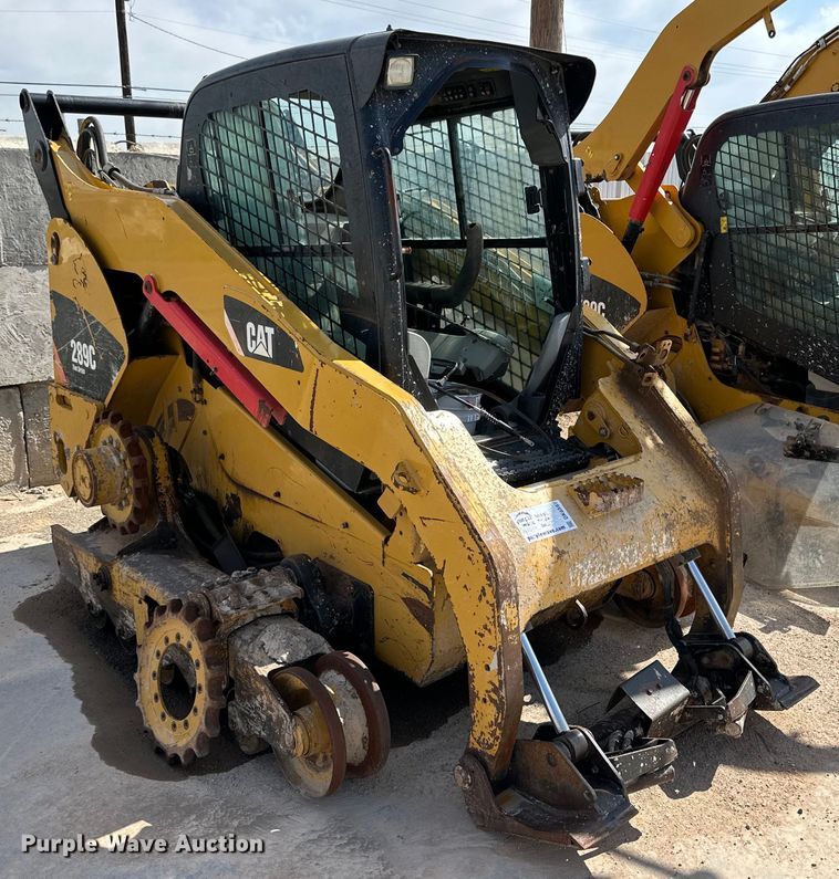 image for item DK6597 2012 Caterpillar  289C tracked skid steer loader