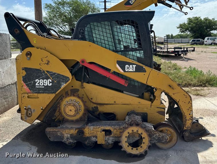 image for item DK6597 2012 Caterpillar  289C tracked skid steer loader