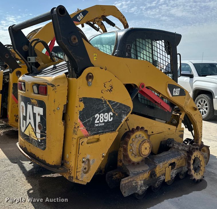 image for item DK6597 2012 Caterpillar  289C tracked skid steer loader