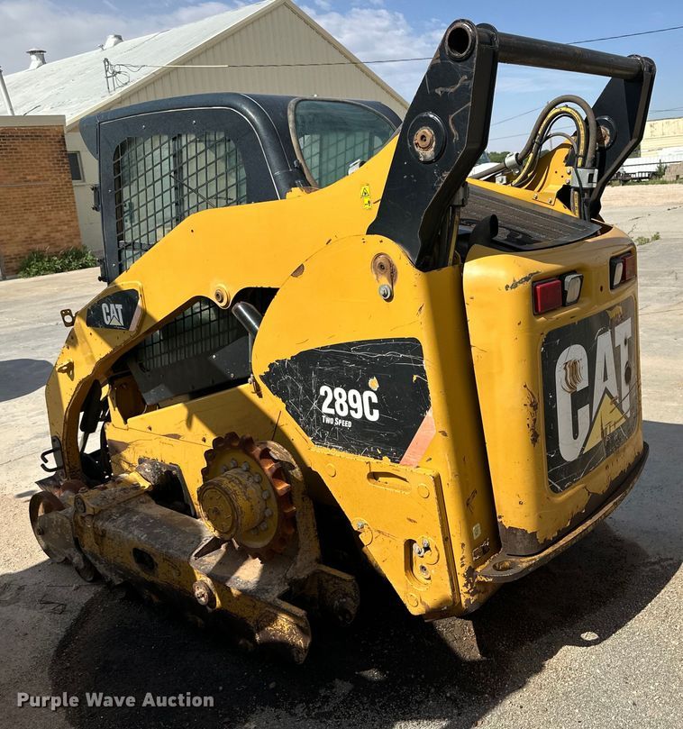 image for item DK6597 2012 Caterpillar  289C tracked skid steer loader