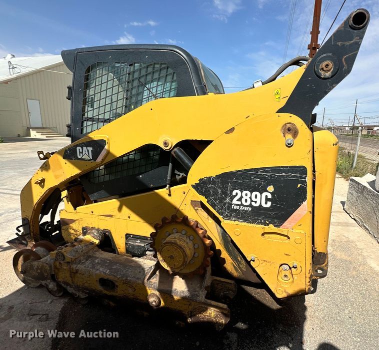 image for item DK6597 2012 Caterpillar  289C tracked skid steer loader