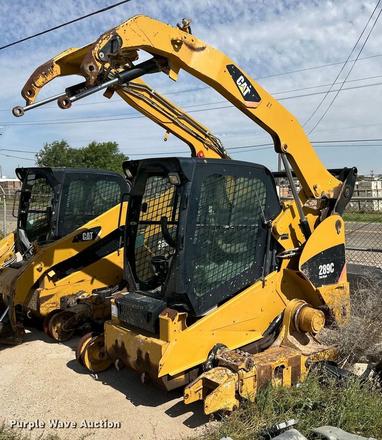 image for item DK6598 2012 Caterpillar 289C tracked skid steer loader