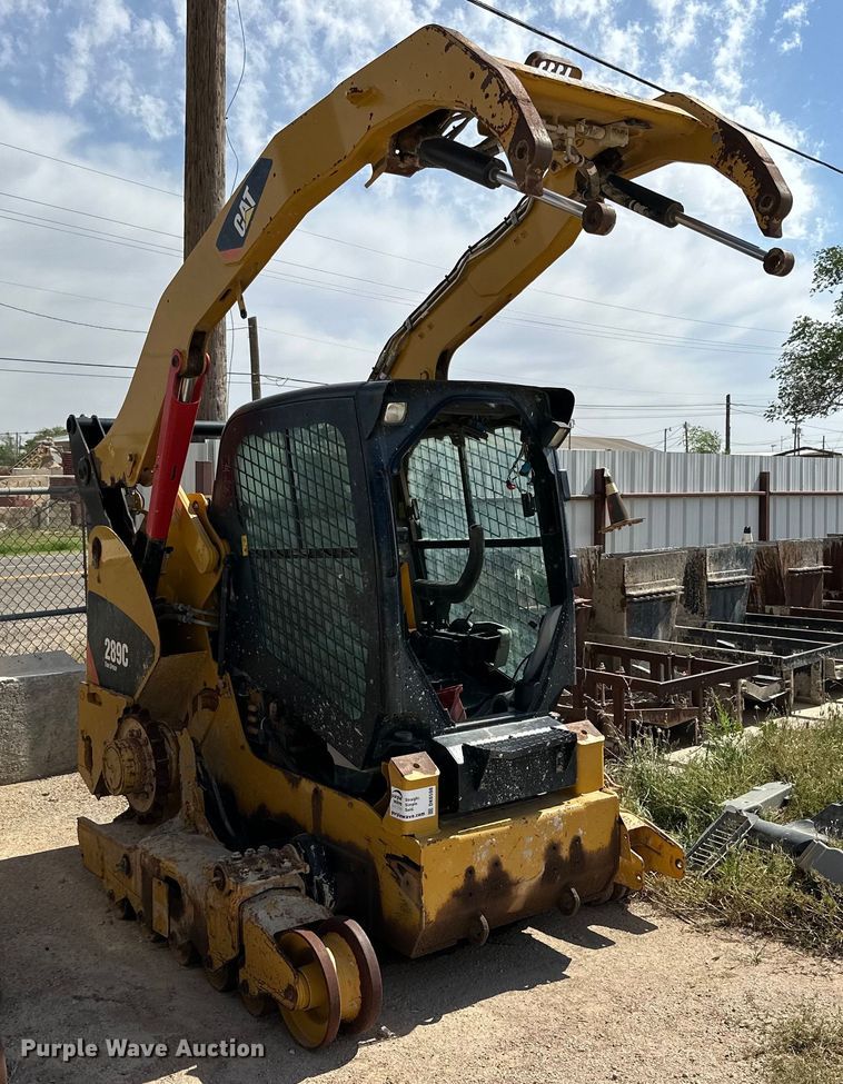 image for item DK6598 2012 Caterpillar 289C tracked skid steer loader