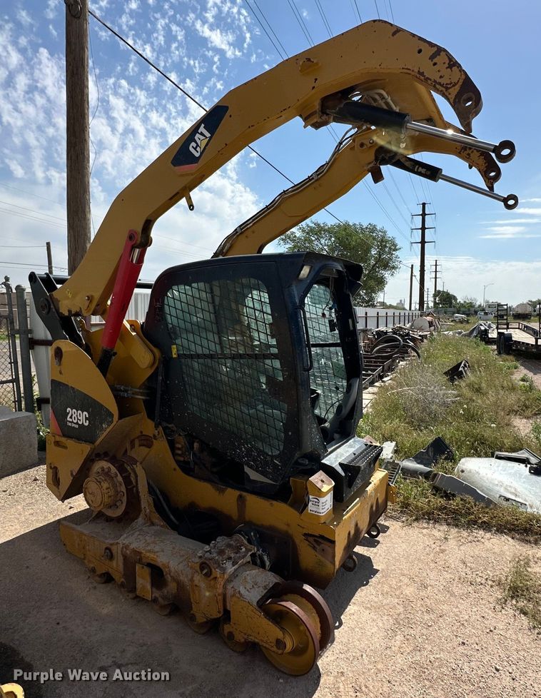 image for item DK6598 2012 Caterpillar 289C tracked skid steer loader