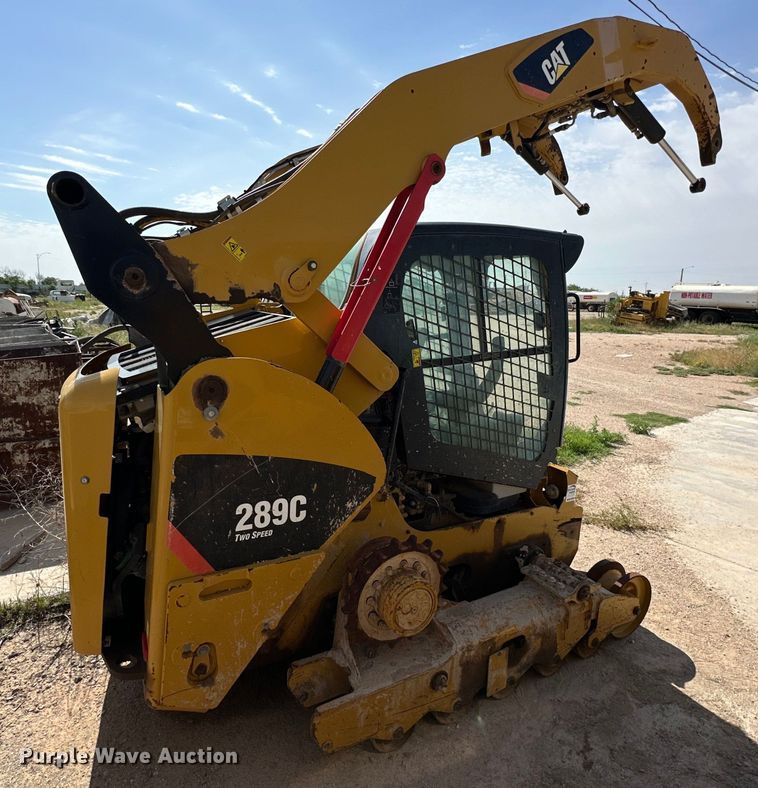 image for item DK6598 2012 Caterpillar 289C tracked skid steer loader