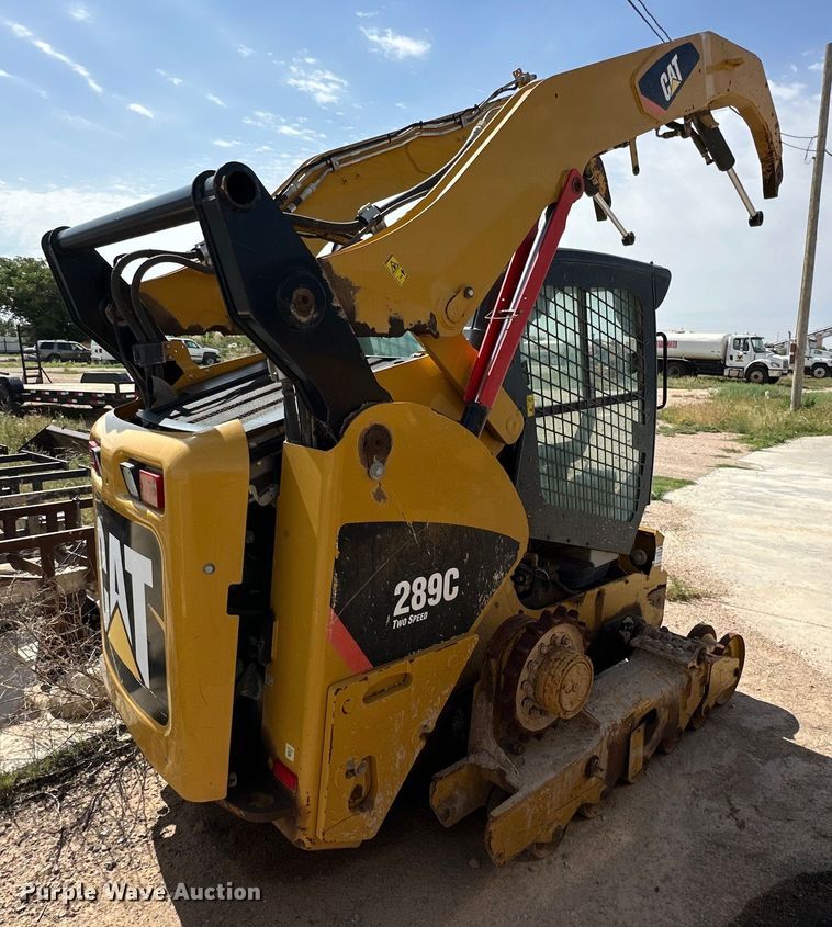 image for item DK6598 2012 Caterpillar 289C tracked skid steer loader