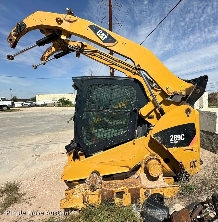 image for item DK6598 2012 Caterpillar 289C tracked skid steer loader