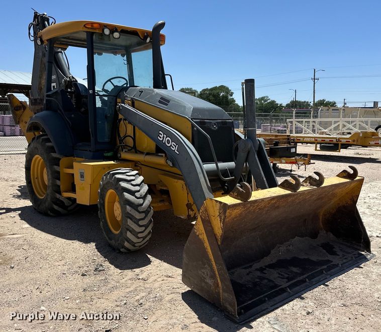 image for item DK6624 2015 John Deere 310SL backhoe