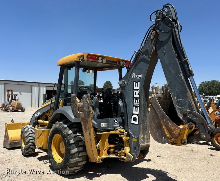 image for item DK6624 2015 John Deere 310SL backhoe