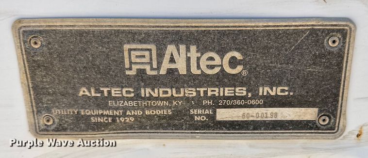 image for item DK6629 1997 Ford F800 digger derrick truck