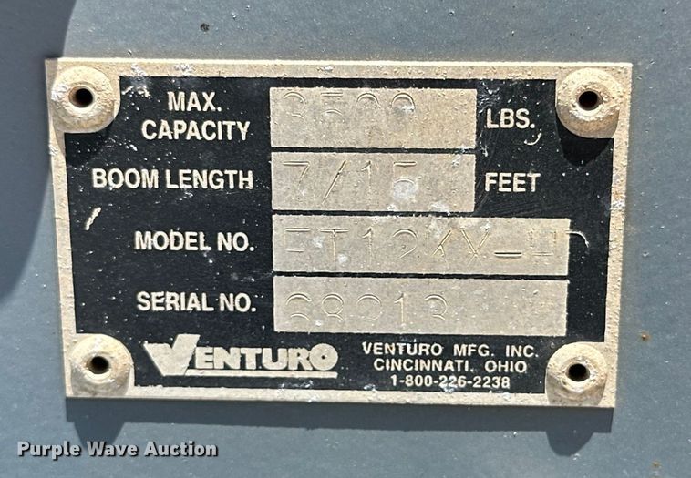 image for item DK6636 Venturo FT12KX-H crane