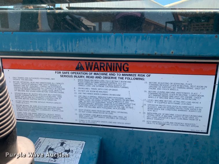 image for item DM7870 2003 Gradall 544D10 telehandler