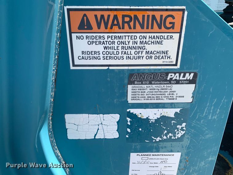 image for item DM7870 2003 Gradall 544D10 telehandler