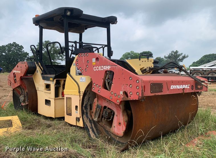 image for item DM7872 Dynapac CC624HF double drum vibratory roller