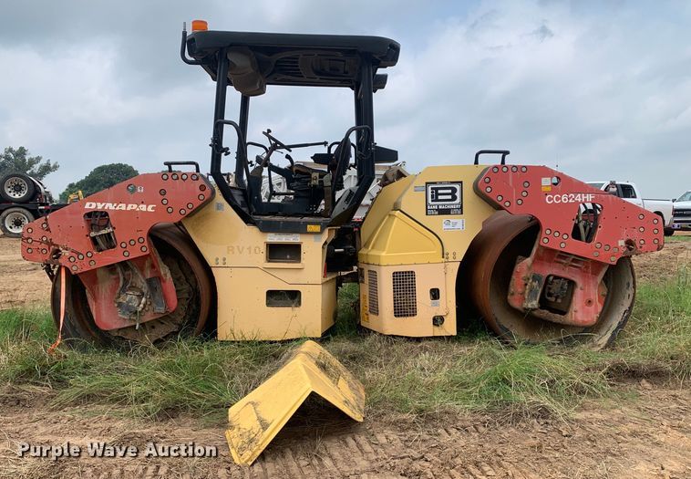 image for item DM7872 Dynapac CC624HF double drum vibratory roller