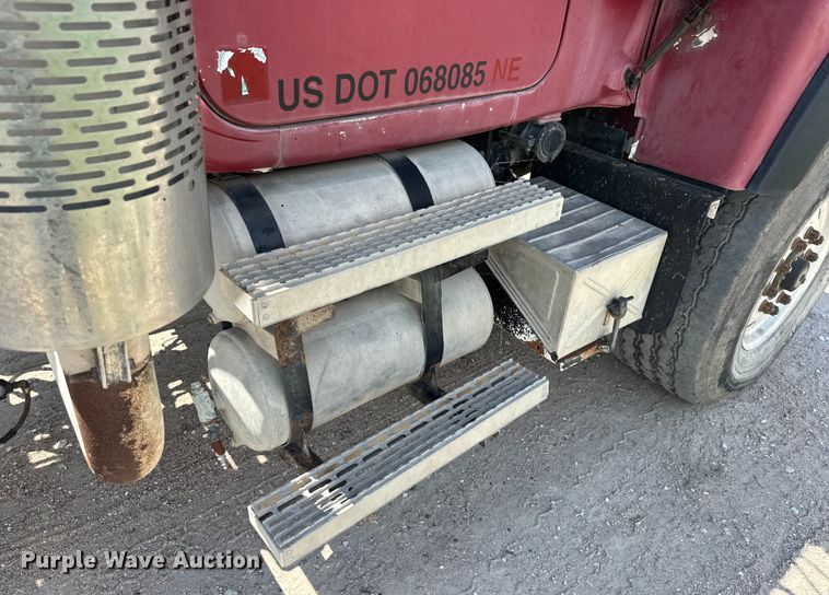 image for item DN3243 1998 Mack ready mix truck cab and chassis