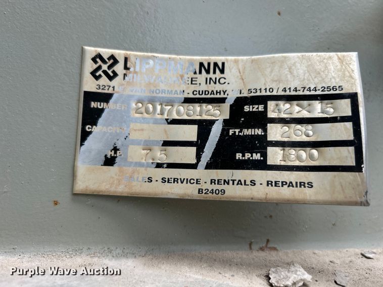 image for item DO6463 2017 Lippmann Milwaukee VGF6224 Rip Rap  screening plant