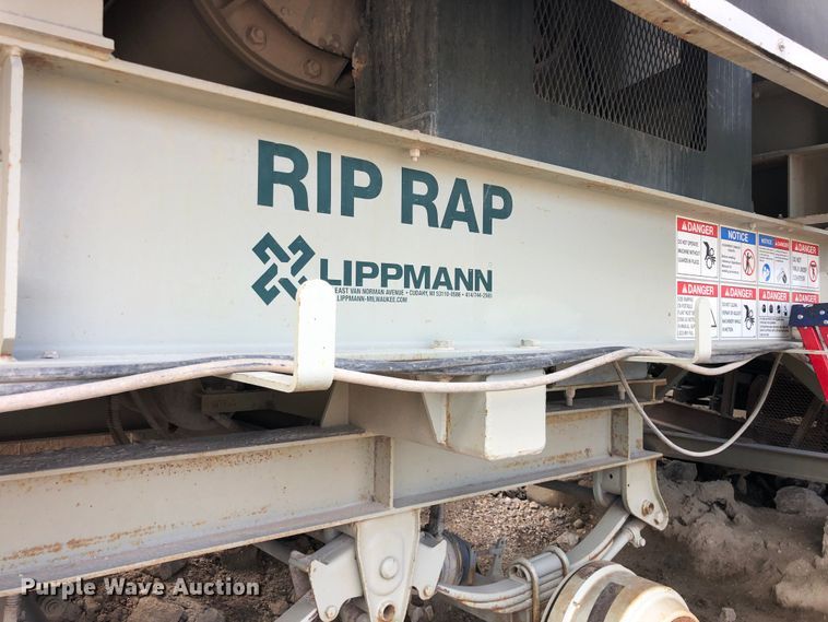 image for item DO6463 2017 Lippmann Milwaukee VGF6224 Rip Rap  screening plant