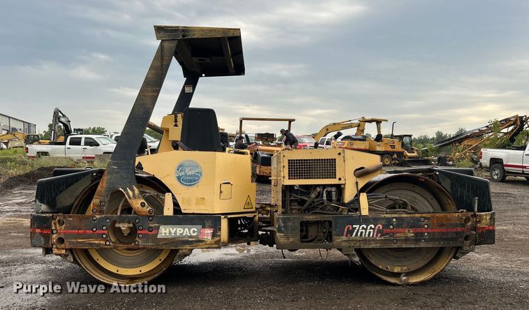 image for item DO6489 Hypac C766C double drum vibratory roller