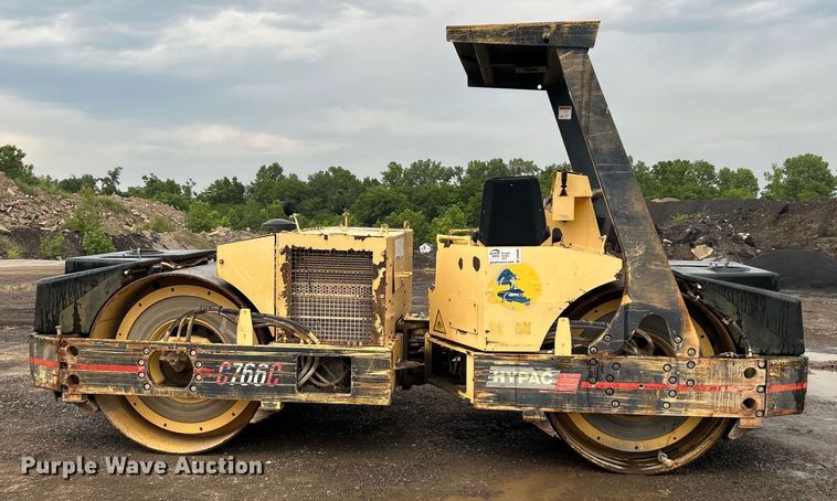 image for item DO6489 Hypac C766C double drum vibratory roller