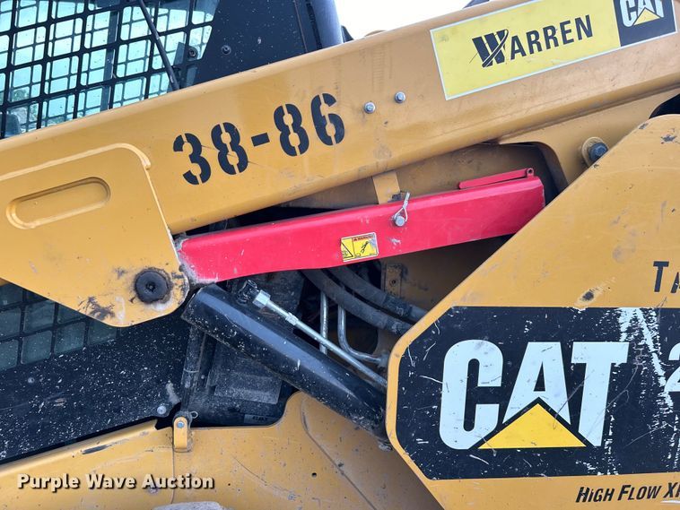 image for item DO6490 2017 Caterpillar 289D tracked skid steer loader