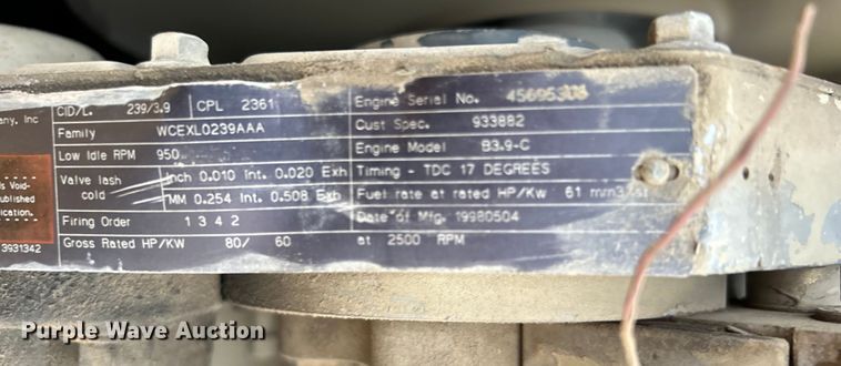 image for item DO6492 Hypac  C530AH pneumatic roller