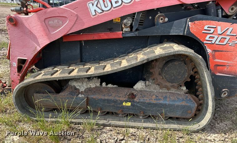 image for item DO6963 2014 Kubota  SVL90-2 tracked skid steer loader