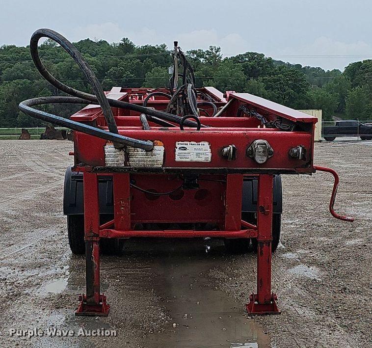 image for item DP0906 2015 Etnyre Blackhawk RTN65TD3-R4/5A-RA lowboy equipment trailer