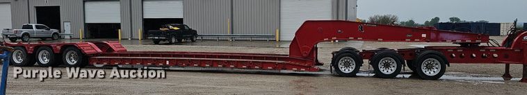 image for item DP0906 2015 Etnyre Blackhawk RTN65TD3-R4/5A-RA lowboy equipment trailer